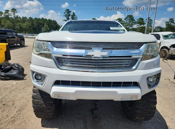 1GCGSBEN4H1300302 2017 CHEVROLET COLORADO Белый Вид спереди