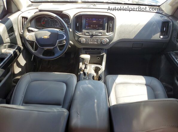 1GCGSBEN4L1126790 2020 CHEVROLET COLORADO Blue Dashboard view