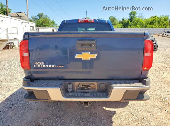1GCGSBEN4L1126790 2020 CHEVROLET COLORADO Blue Rear view