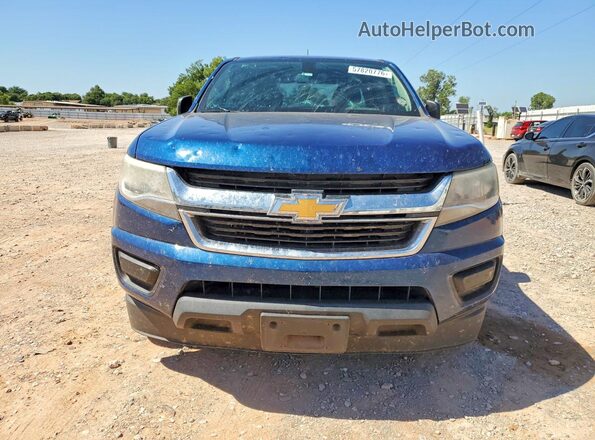 1GCGSBEN4L1126790 2020 CHEVROLET COLORADO Blue Front view