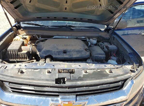 1GCGSBEN4L1126790 2020 CHEVROLET COLORADO Blue Rear interior view