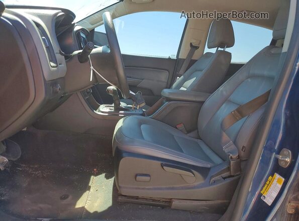 1GCGSBEN4L1126790 2020 CHEVROLET COLORADO Blue Front interior view
