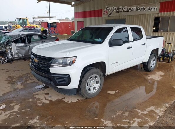 1GCGSBEN4N1314101 2022 CHEVROLET COLORADO White Vista tres cuartos delantera izquierda
