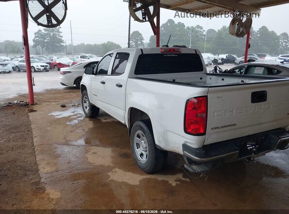 1GCGSBEN4N1314101 2022 CHEVROLET COLORADO White Trasero izquierdo
