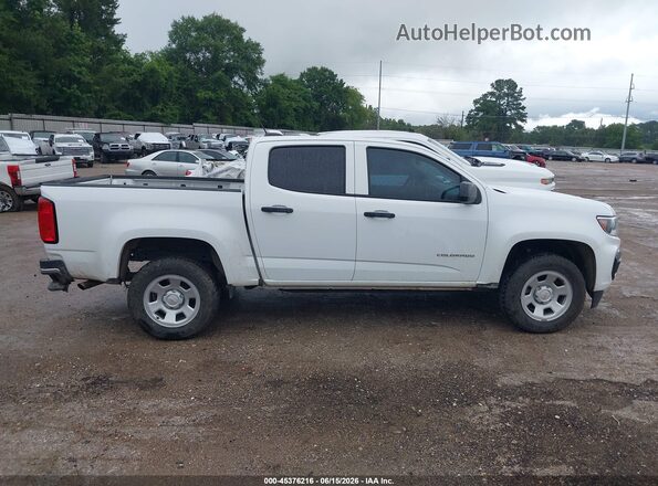 1GCGSBEN4N1314101 2022 CHEVROLET COLORADO White Vista interior trasera