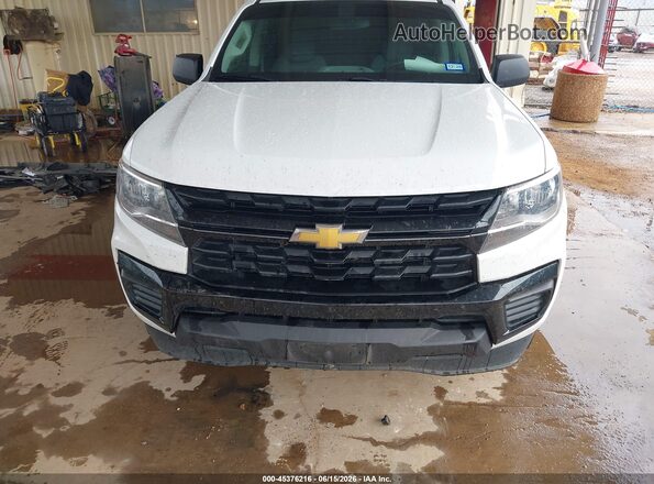 1GCGSBEN4N1314101 2022 CHEVROLET COLORADO White Vista frontal