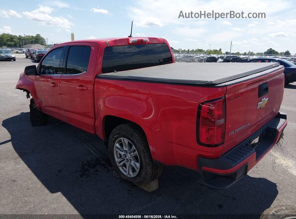1GCGSBEN5J1291180 2018 CHEVROLET COLORADO Red Задня ліва чверть