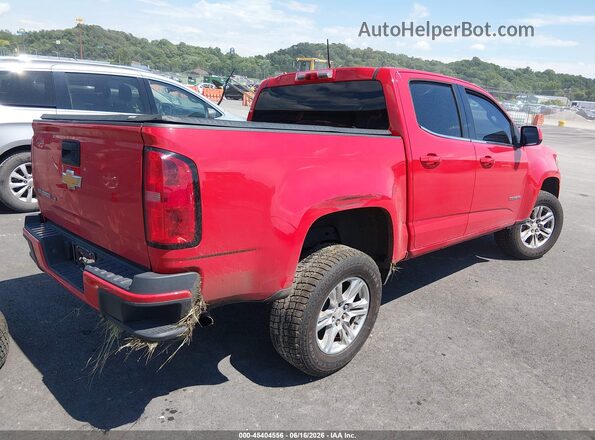 1GCGSBEN5J1291180 2018 CHEVROLET COLORADO Red Задня права чверть
