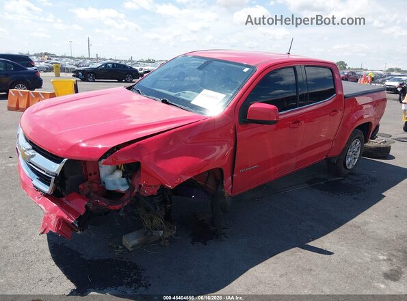1GCGSBEN5J1291180 2018 CHEVROLET COLORADO Red Передня ліва чверть