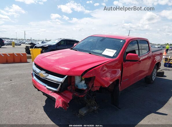 1GCGSBEN5J1291180 2018 CHEVROLET COLORADO Red Вид спереду