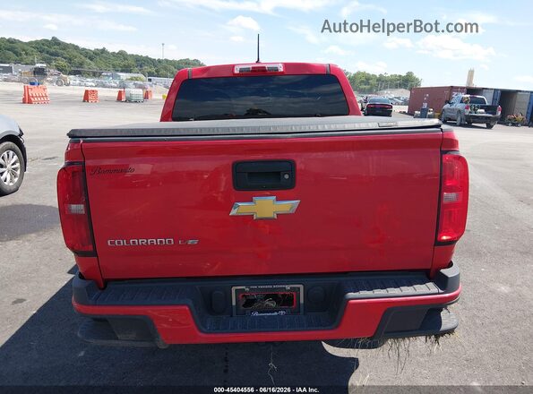 1GCGSBEN5J1291180 2018 CHEVROLET COLORADO Red 