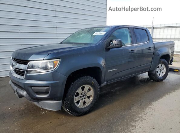1GCGSBEN5L1155909 2020 CHEVROLET COLORADO Blue VIN კოდის სტიკერის ხედი