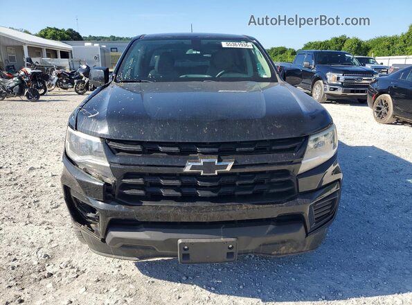 1GCGSBEN5M1156589 2021 CHEVROLET COLORADO Black წინა ხედი
