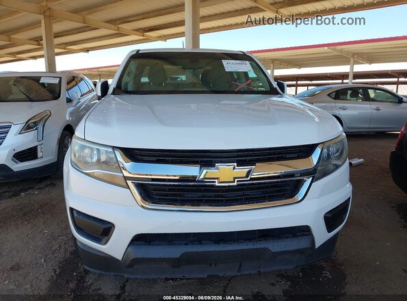 1GCGSBEN6K1317965 2019 CHEVROLET COLORADO Белый Вид спереди