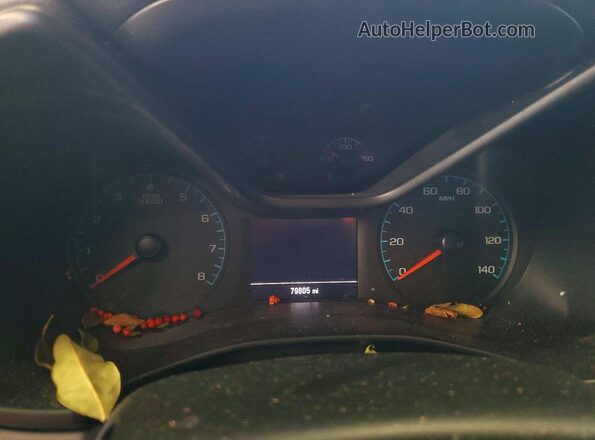1GCGSBEN6N1132979 2022 CHEVROLET COLORADO White Instrument cluster view