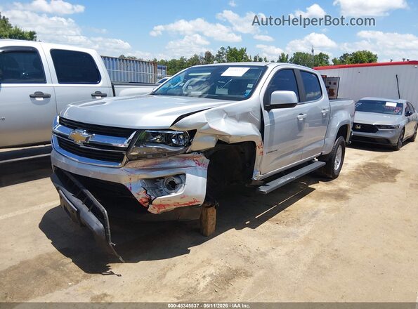 1GCGSBEN7H1161802 2017 CHEVROLET COLORADO Silver Front view