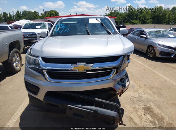 1GCGSBEN7H1161802 2017 CHEVROLET COLORADO Silver Rear interior view