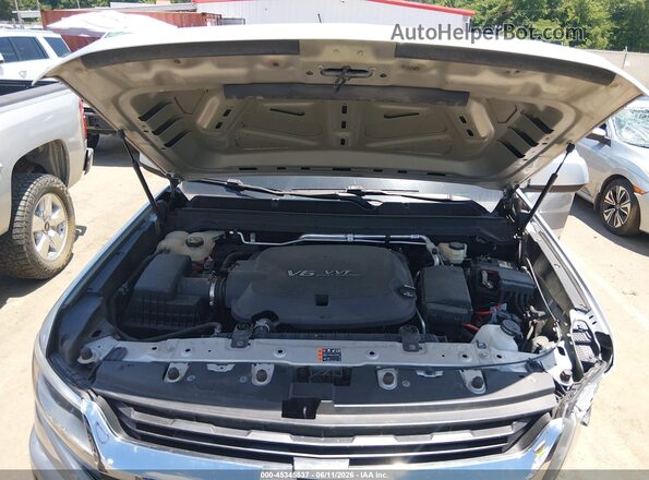 1GCGSBEN7H1161802 2017 CHEVROLET COLORADO Silver Rear view