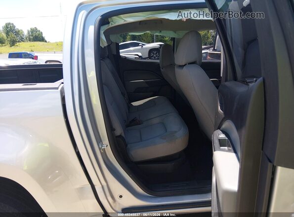 1GCGSBEN7H1161802 2017 CHEVROLET COLORADO Silver VIN sticker view