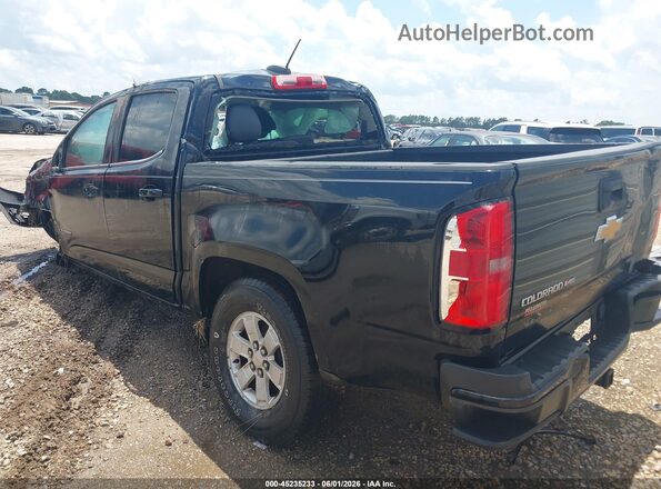 1GCGSBEN7H1217253 2017 CHEVROLET COLORADO Black Tył lewy