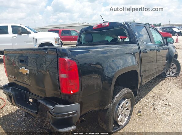 1GCGSBEN7H1217253 2017 CHEVROLET COLORADO Black Tył prawy