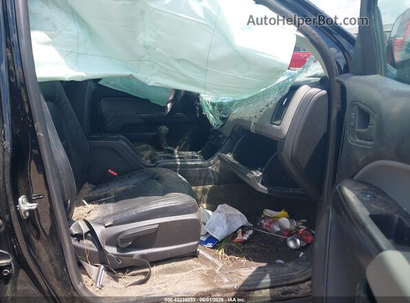 1GCGSBEN7H1217253 2017 CHEVROLET COLORADO Black Widok wnętrza z przodu