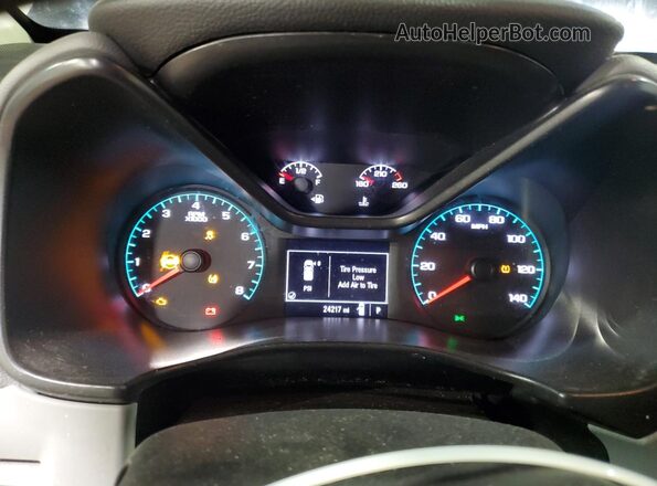 1GCGSBEN7N1330079 2022 CHEVROLET COLORADO Black Вид щитка приладів