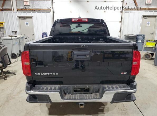 1GCGSBEN7N1330079 2022 CHEVROLET COLORADO Black Вид ззаду