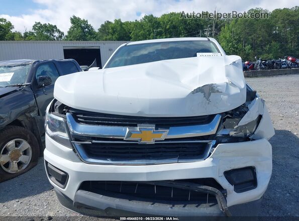1GCGSBEN8H1145186 2017 CHEVROLET COLORADO White Вид щитка приладів