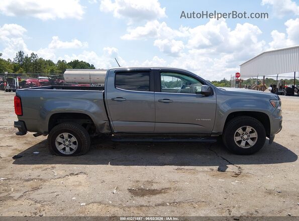 1GCGSBEN8J1307422 2018 CHEVROLET COLORADO Gray Սալոնի հետևի տեսք