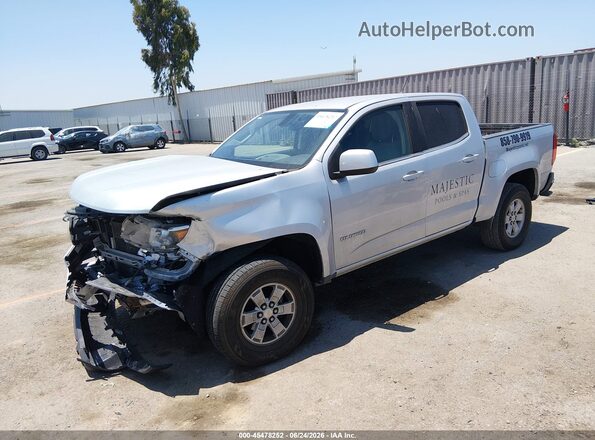 1GCGSBEN8K1113345 2019 CHEVROLET COLORADO Silver Przód lewy