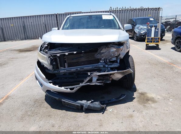 1GCGSBEN8K1113345 2019 CHEVROLET COLORADO Silver Widok wnętrza z tyłu