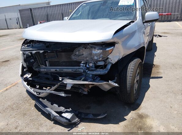 1GCGSBEN8K1113345 2019 CHEVROLET COLORADO Silver Widok z przodu