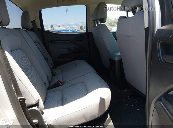 1GCGSBEN8K1113345 2019 CHEVROLET COLORADO Silver Widok naklejki z numerem VIN