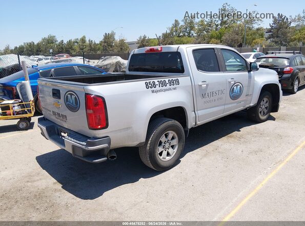 1GCGSBEN8K1113345 2019 CHEVROLET COLORADO Silver Tył prawy