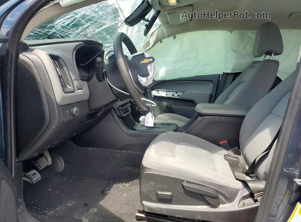 1GCGSBEN9K1130381 2019 CHEVROLET COLORADO Серый Вид салона спереди