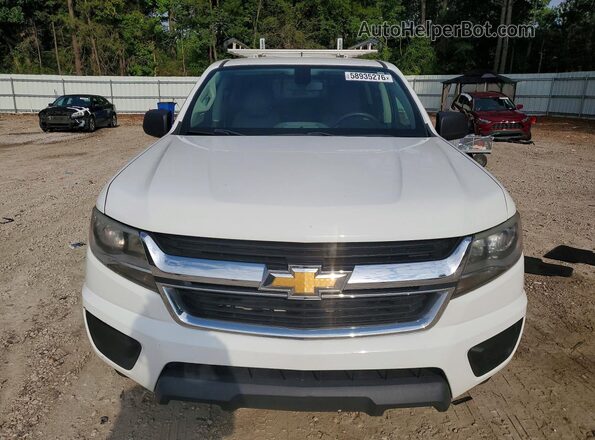 1GCGSBEN9K1173019 2019 CHEVROLET COLORADO White Front view