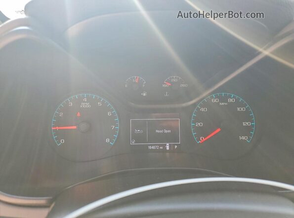 1GCGSBEN9K1173019 2019 CHEVROLET COLORADO White Instrument cluster view