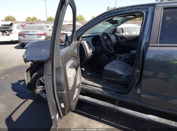 1GCGSBENXH1302832 2017 CHEVROLET COLORADO Gray Вид салону спереду