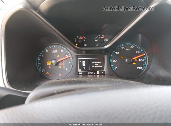 1GCGSBENXH1302832 2017 CHEVROLET COLORADO Gray Вид задніх сидінь