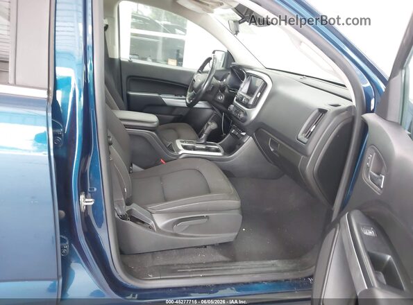 1GCGSCE12L1194802 2020 CHEVROLET COLORADO Синий Вид салона спереди