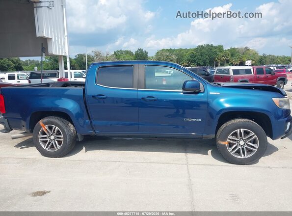 1GCGSCE12L1194802 2020 CHEVROLET COLORADO Синий Панорамный вид салона 360°