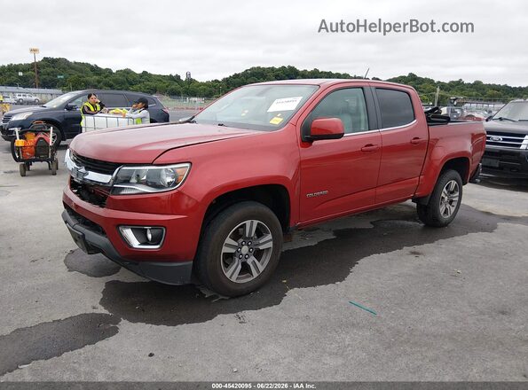1GCGSCE33G1141274 2016 CHEVROLET COLORADO Orange წინა მარცხენა ხედი სამი მეოთხედიდან