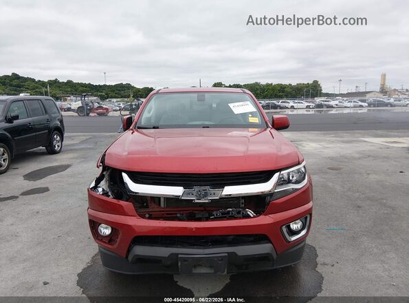 1GCGSCE33G1141274 2016 CHEVROLET COLORADO Orange უკანა სალონის ხედი