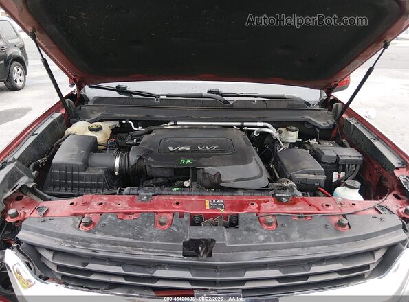 1GCGSCE33G1141274 2016 CHEVROLET COLORADO Orange უკანა ხედი