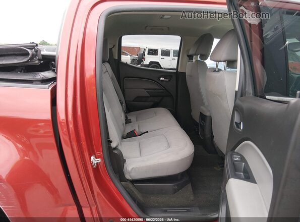 1GCGSCE33G1141274 2016 CHEVROLET COLORADO Orange VIN კოდის სტიკერის ხედი