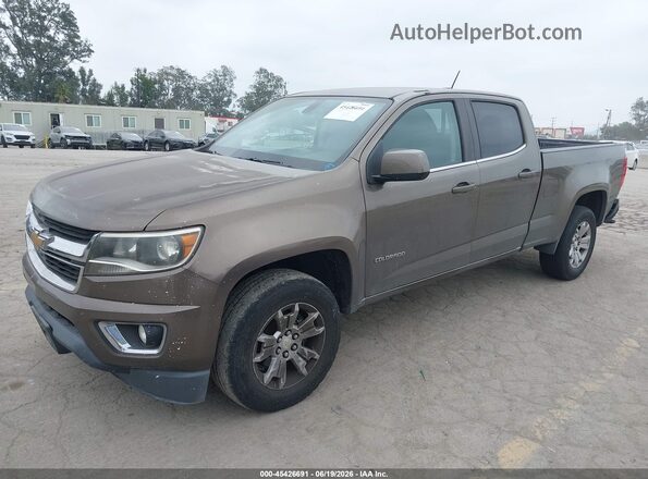 1GCGSCE3XG1165541 2016 CHEVROLET COLORADO Brown Առջևի ձախ երեք քառորդ տեսարան