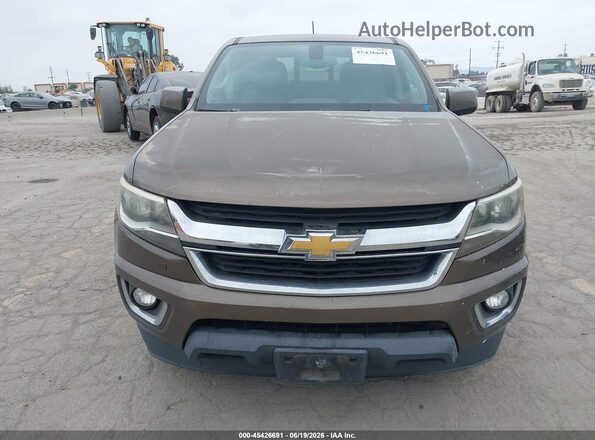1GCGSCE3XG1165541 2016 CHEVROLET COLORADO Brown Սարքավորումների վահանակի տեսք