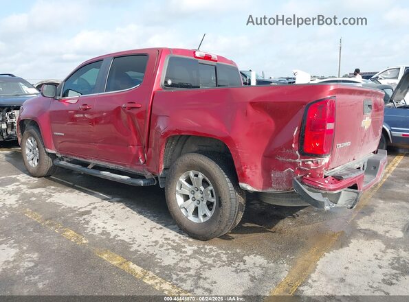 1GCGSCE3XG1248399 2016 CHEVROLET COLORADO Red Tył lewy