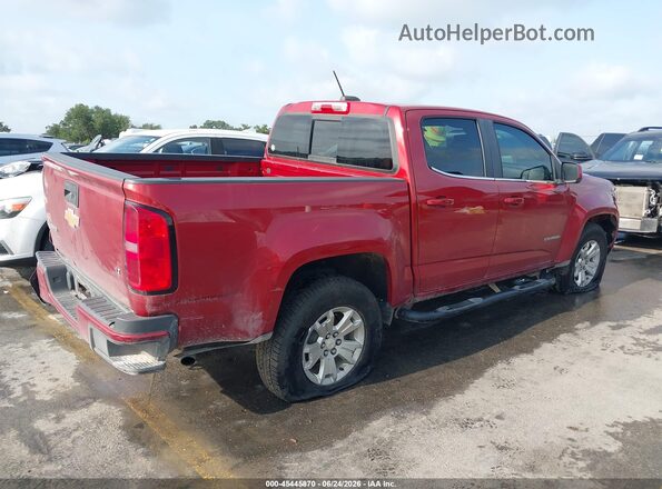 1GCGSCE3XG1248399 2016 CHEVROLET COLORADO Red Tył prawy